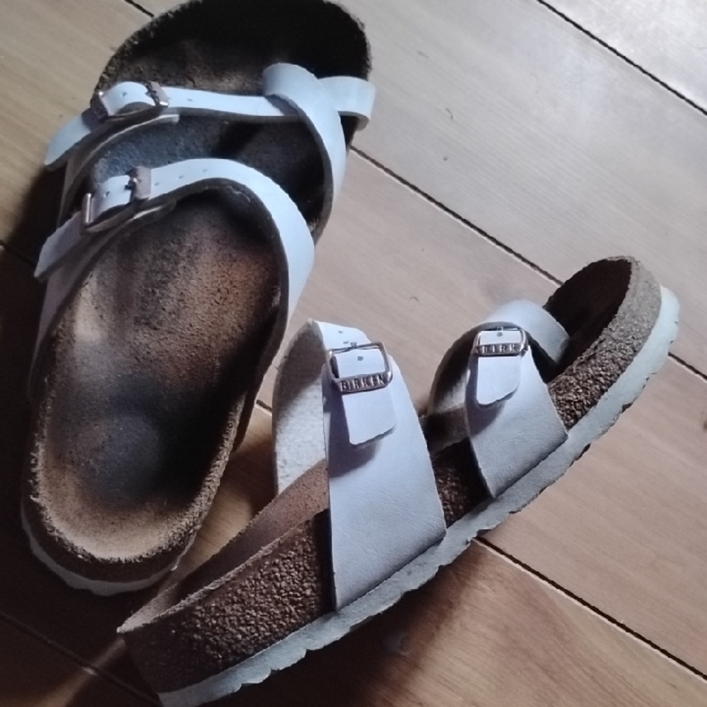 Birkenstock White Sandals - Picture 5 of 5